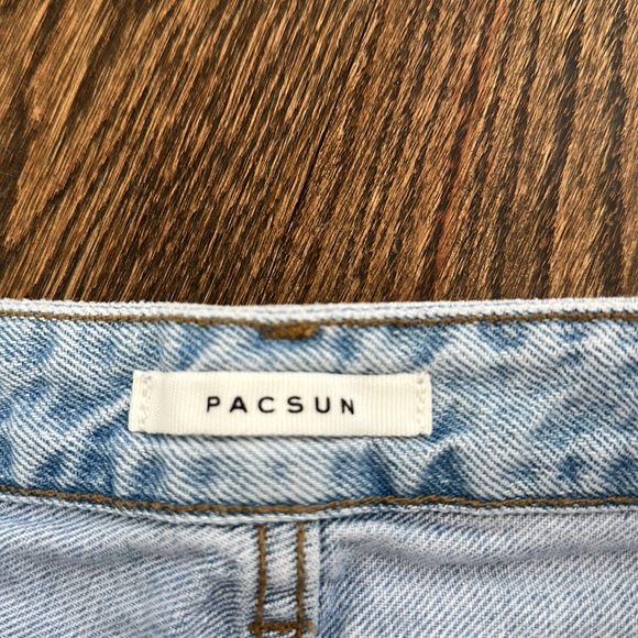 Women’s Multi-Color Striped Jeans (PacSun) - Picture 6 of 8